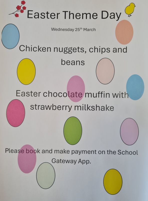EASTER THEME MENU
